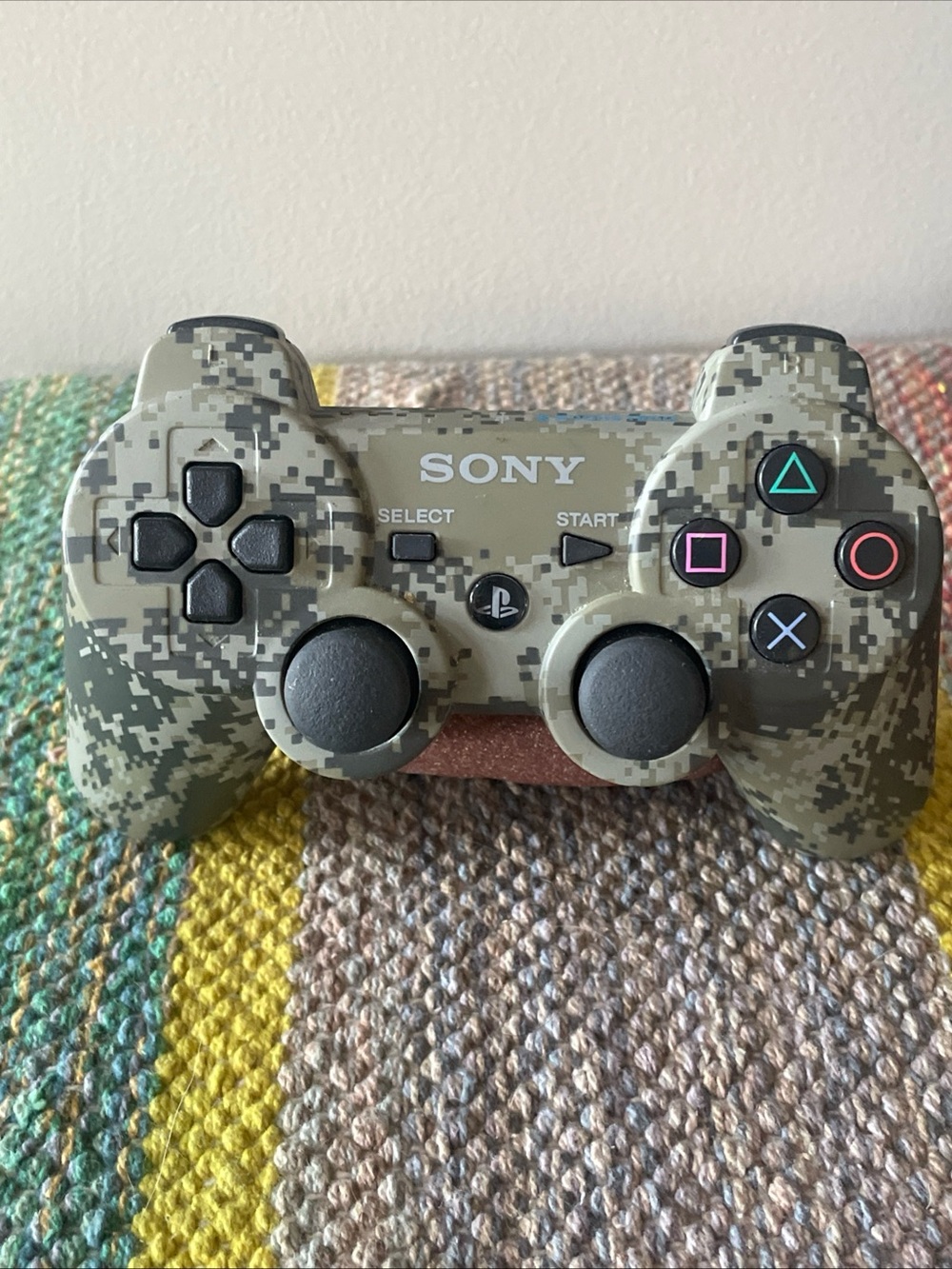 Sony PlayStation 3 Urban Camouflage Controller OEM DualShock 3 CECHZC2U Tested